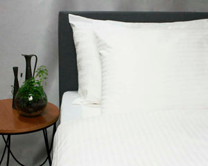 Duvet Cover - 10mm Satin Stripe