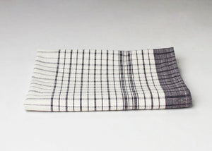 95gm Tea Towel - Black Check