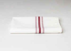 Bistro Napkin - Burgundy Stripe