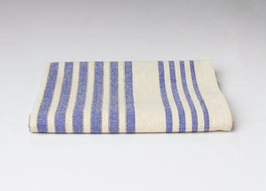 80g Geschirrtuch - Blau/Ecru gestreift