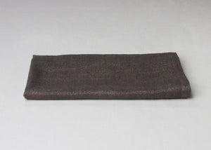 Slub Serviette - Grau